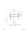 neomounts Uchwyt do telewizora DS45-430BL16 37-70 '' 40kg Vesa 200x200 - nr 39