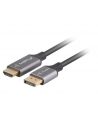 lanberg Kabel Displayport(M)-HDMI(M)1.8M 4K czarno-srebrny - nr 2