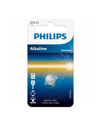 Philips Alkaline 1.5V Knopfzelle (LR44 / LR1154)