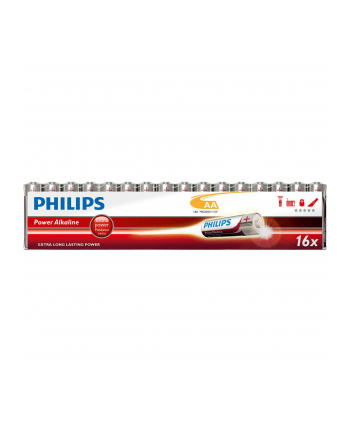 1x16 Philips Power Alkaline AA Batterie Vorteilspack