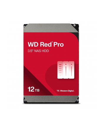western digital Dysk HDD Red Pro 12TB 3,5'' 256MB SATAIII WD122KFBX
