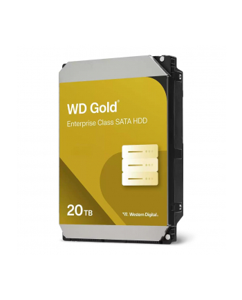 western digital Dysk HDD GOLD Enterprise 20TB 3,5 SATA WD203KRYZ