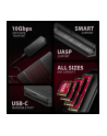 axagon EEM2-GAM Obudowa zewnętrzna aluminiowa USB-C 3.2 Gen 2 M.2 NVMe/SATA SSD Gaming - nr 41