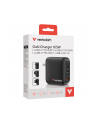 Verbatim Mini GaN Charger 165W 3xUSB-C 1xUSB-A US/EU/UK A.32216 - nr 1