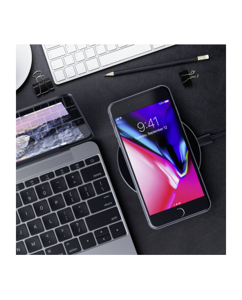 Satechi Wireless Qi Charging Pad space gray