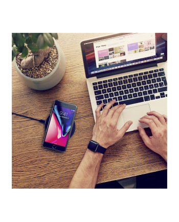 Satechi Wireless Qi Charging Pad space gray