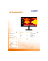 samsung Monitor 27 cali S40GD IPS 1920x1080 FHD 16:9 2xHDMI 1xDP 2xUSB-A 2.0 1xUSB-B 5ms 100Hz HAS+PIV płaski 3YOn-Site (LS27D400GAUXEN) - nr 7