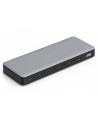 digitus Stacja dokująca USB Typ C 13-portów 3x HDMI 2x DisplayPort 4K/60Hz DC-Jack 150W - nr 1