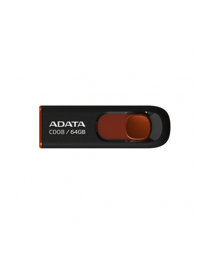 ADATA USB 2.0 C008 black    64GB AC008-64G-RKD główny