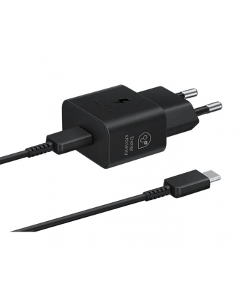 samsung Ładowarka 25W Travel Adap EP-T2510 + kabel C Czarna