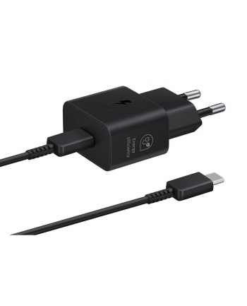 samsung Ładowarka 25W Travel Adap EP-T2510 + kabel C Czarna