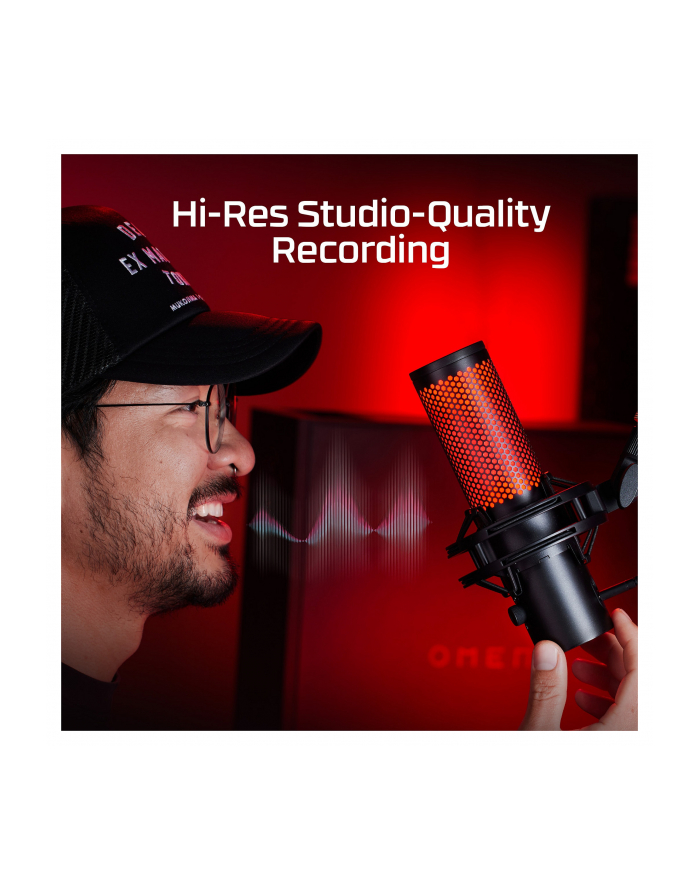 hyperx Mikrofon Quadcast 2 czarny główny