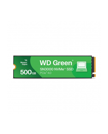 Dysk SSD WD Green SN3000 500GB M2 NVMe WDS500G4G0E