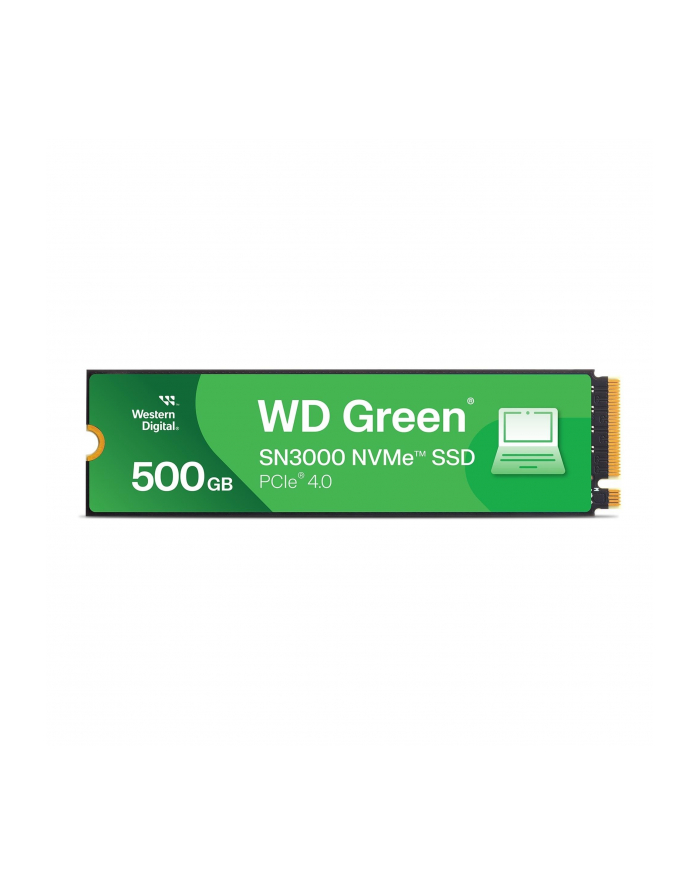 Dysk SSD WD Green SN3000 500GB M2 NVMe WDS500G4G0E główny