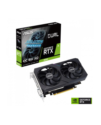 asus Karta graficzna GeForce RTX 3050 DUAL OC V2 8GB GDDR6 128Bit DVI-D/HDMI/DP