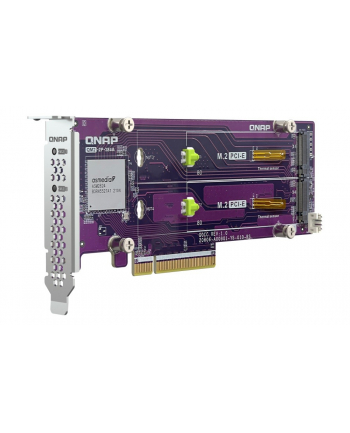 qnap Karta rozszerzeń QM2-2P-384A Dual M.2 PCIe SSD