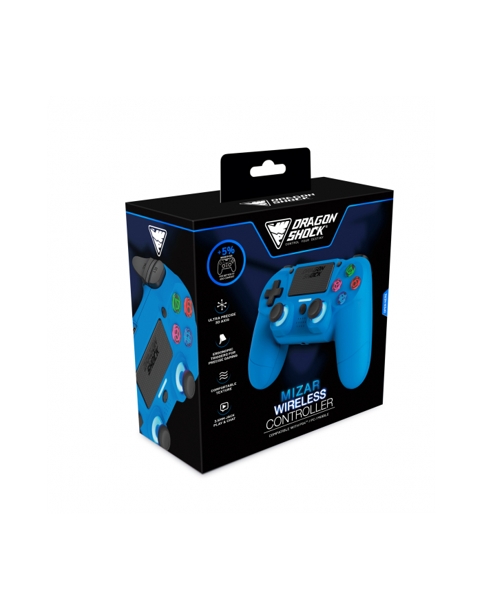 Dragonshock Mizar Niebieski PS4 główny