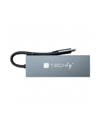 Techly HUB USB USB-C 4 in 1 (IUSB32CHUB4HPD)