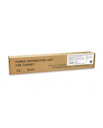 Equip Listwa zasilająca Steckdosenleiste 19'' (1HE) 6 gniazd 1,8m Kabel (333312)