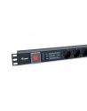 Equip Listwa zasilająca Steckdosenleiste 19'' (1HE) 6 gniazd (333317) - nr 8