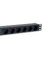 Equip Listwa zasilająca Steckdosenleiste 19'' (1HE) 6 gniazd (333317) - nr 9