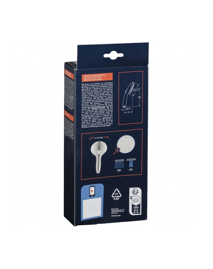 Grohe Tempesta 110 Handbrause 2 Strahlarten główny