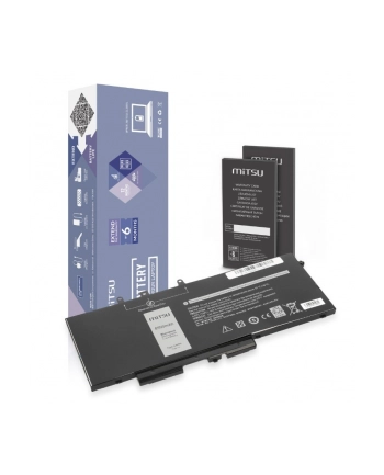 mitsu Bateria GJKNX do Dell Latitude 5280 5480 5490 5590 8500mAh 8500 mAh (64.6 Wh) 7.6V (7.4V)