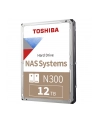 Dysk Toshiba N300 HDWG51CUZSVA 12TB 3,5'' 7200 512MB SATA III NAS BULK - nr 3