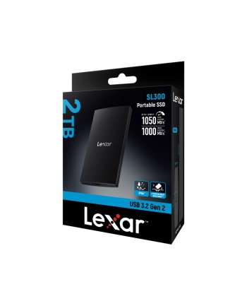 lexar Dysk SSD SL300 2TB USB 3.2 Gen2 1050/1000MB/s