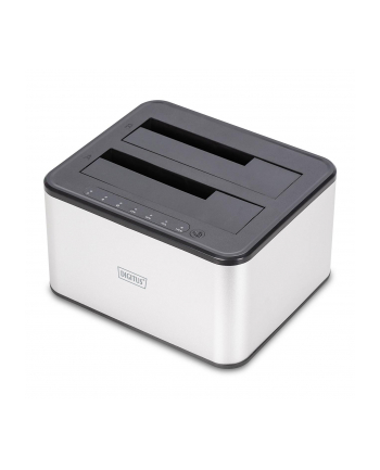 Stacja dokująca DIGITUS USB 3.0 Super Speed do 2x SSD/HDD 2.5/3.5''SATA III max. 2x20TB z funkcją klonowania