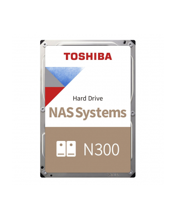 Dysk Toshiba N300 HDWG62AUZSVA 20TB 3,5'' 7200 512MB SATA III NAS BULK