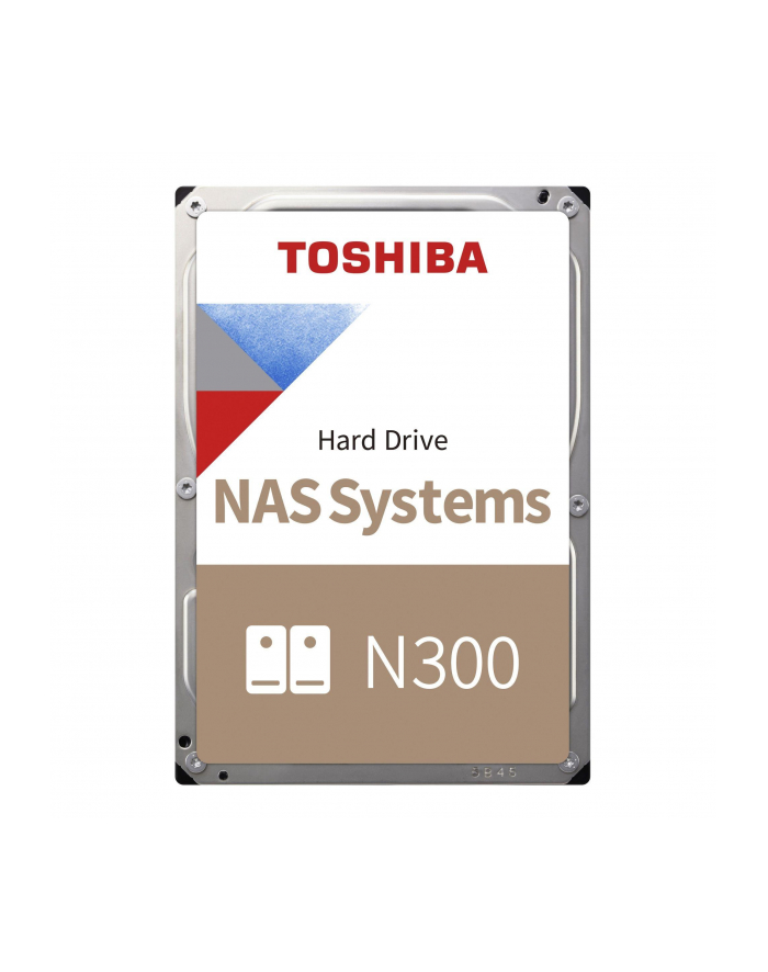 Dysk Toshiba N300 HDWG62CUZSVA 22TB 3,5'' 7200 512MB SATA III NAS BULK główny