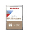 Dysk Toshiba N300 HDWG62CUZSVA 22TB 3,5'' 7200 512MB SATA III NAS BULK - nr 10