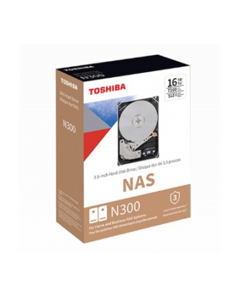 Dysk Toshiba N300 MN10ADA10TS 10TB 3,5'' 7200 512MB SATA III NAS BULK