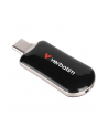 Pendrive Verbatim Plectra 256GB USB-C 3.0 Black - nr 1