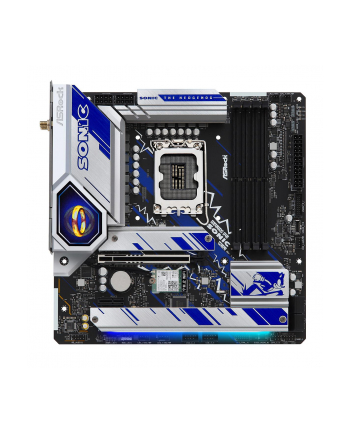 Płyta ASRock B760M PG SONIC WIFI /B760/DDR5/SATA3/M.2/USB3.1/WiFi/BT/PCIe5.0/s.1700/mATX