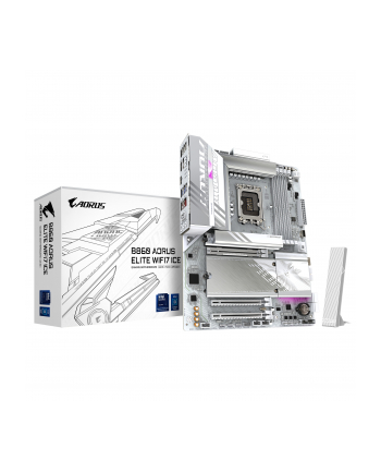  Płyta Gigabyte B860 A ELITE WF7 ICE /B860/DDR5/SATA3/M.2/USB4/WiFi/BT/PCIe5.0/s.1851/ATX