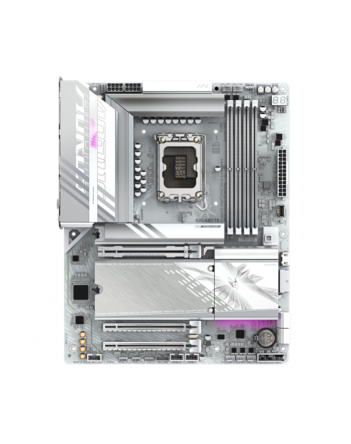  Płyta Gigabyte B860 A ELITE WF7 ICE /B860/DDR5/SATA3/M.2/USB4/WiFi/BT/PCIe5.0/s.1851/ATX główny