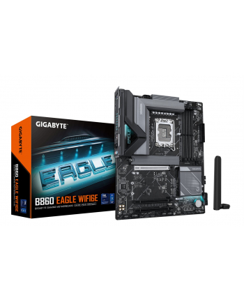  Płyta Gigabyte B860 EAGLE WIFI6E /B860/DDR5/SATA3/M.2/USB3.2/WiFi/BT/PCIe5.0/s.1851/ATX