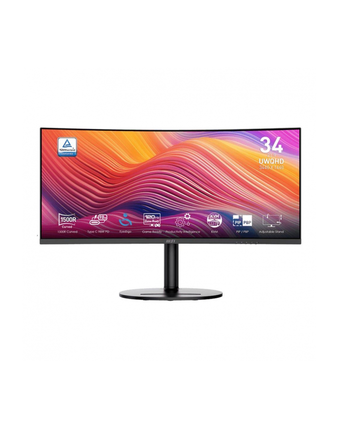 Monitor MSI 34'' Modern MD342CQP VA UWQHD 120Hz 2xHDMI DP HUB głośniki główny