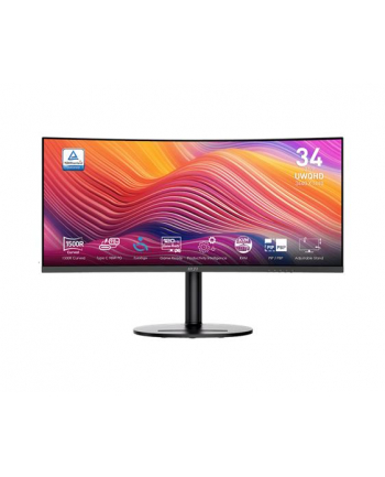 Monitor MSI 34'' Modern MD342CQP VA UWQHD 120Hz 2xHDMI DP HUB głośniki