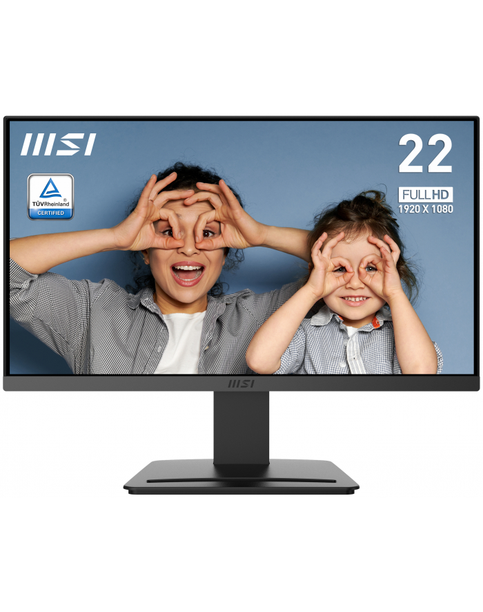 Monitor MSI 21,45'' PRO MP223 E2 HDMI DP główny