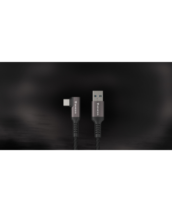 Kabel Genesis USB-C (M) -> USB-A (M) 3.1 Gen 1 3M 5GB/S PD 15W VR Czarny