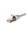 Patchcord RJ45, kat. 6 FTP F/UTP, 10m, Netrack, szary - nr 1