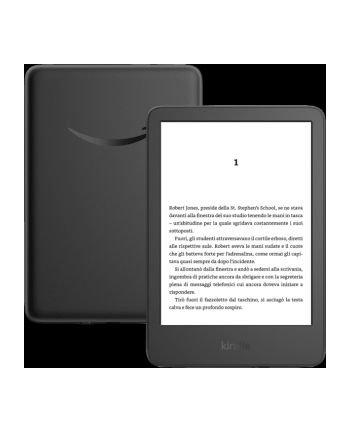 Ebook New Kindle (11th Generation) - 2024 release 6” glare-free 16GB Wi-Fi (Ad-supported) Black