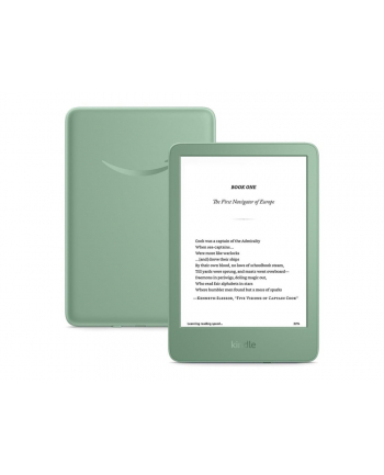 Ebook New Kindle (11th Generation) - 2024 release 6” glare-free 16GB Wi-Fi (Ad-supported) Matcha