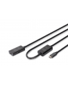 digitus Kabel przedłużający aktywny USB-C - USB-C, USB 3.2 Gen1, 5Gbps, 10m - nr 1