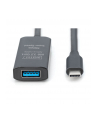 digitus Kabel przedłużający aktywny USB-C - USB-A, USB 3.2 5Gbps, 10m - nr 20