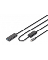 digitus Kabel przedłużający aktywny USB-C - USB-A, USB 3.2 5Gbps, 10m - nr 25