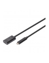 digitus Kabel przedłużający aktywny USB-C - USB-C, USB 3.2 Gen2, 10Gbps, 5m - nr 14